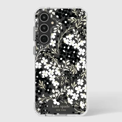 kate spade new york Multi Floral Black and White - Galaxy S23 FE