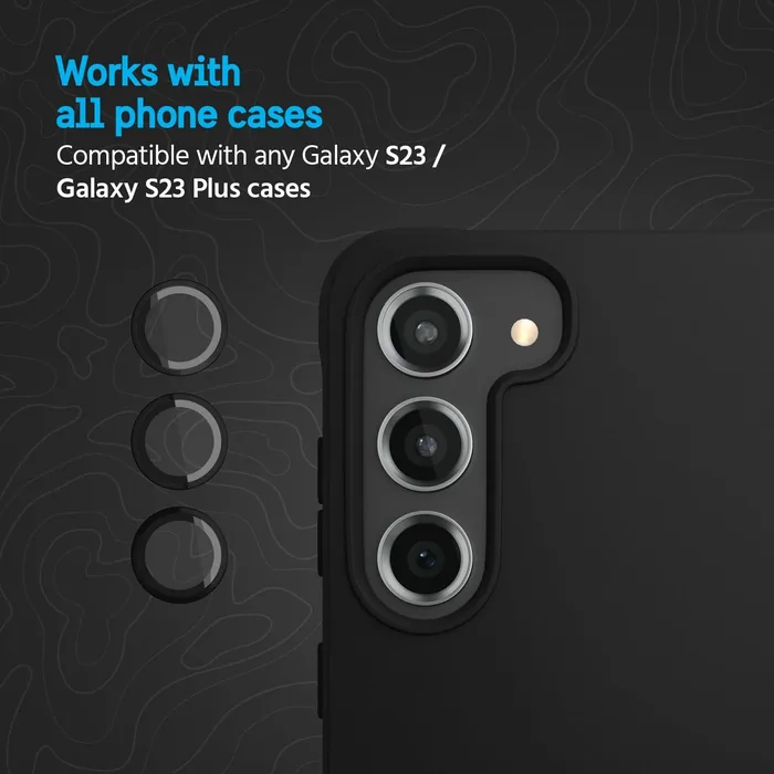 Pelican Camera Lens Protectors - Galaxy S23 / S23+ - Image 5