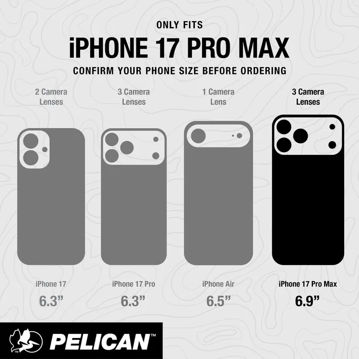 Pelican Protector Black MagSafe - iPhone 17 Pro Max - Image 10