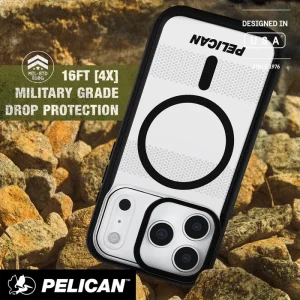 Alternative view of Pelican Protector Clear MagSafe w/ Camera Stand - iPhone 17 Pro