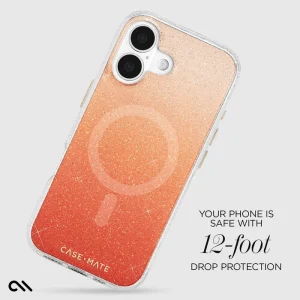 Alternative view of Sheer Twinkle Orange Ombré MagSafe - iPhone 17