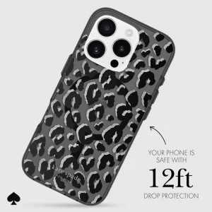 Alternative view of kate spade new york Black City Leopard MagSafe - iPhone 16 Pro