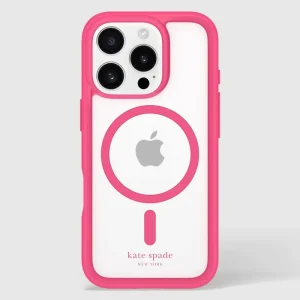 kate spade new york Ultra Protective Pom Pom Pink MagSafe - iPhone 16 Pro