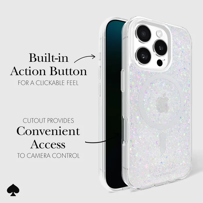 kate spade new york Chunky Glitter MagSafe - iPhone 16 Pro - Image 4