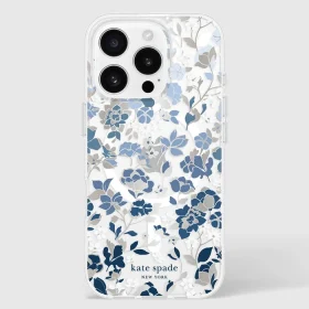 kate spade new york Flowerbed Blue MagSafe - iPhone 16 Pro
