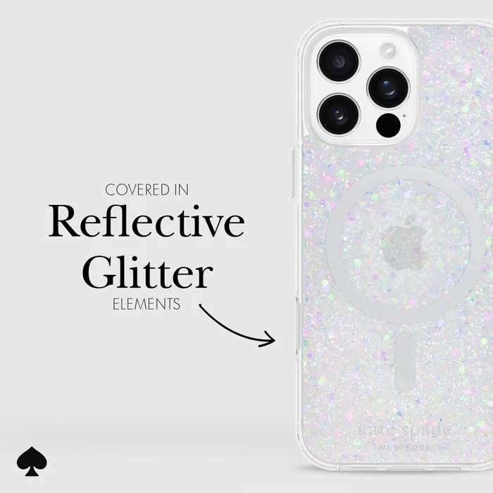 kate spade new york Chunky Glitter MagSafe - iPhone 16 Pro Max - Image 5