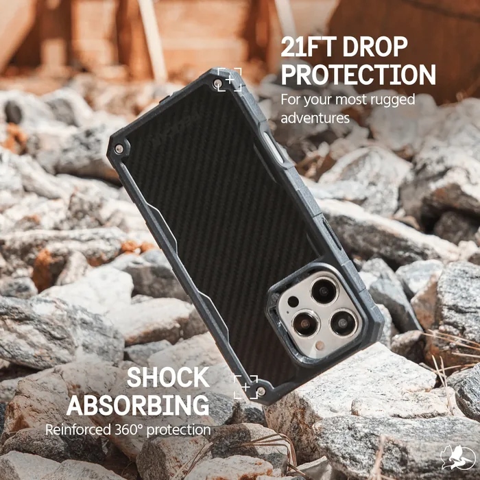 Pelican Shield Carbon Fiber MagSafe - iPhone 16 Pro Max - Image 2