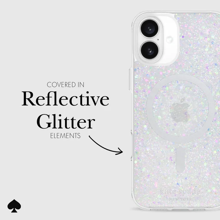 kate spade new york Chunky Glitter MagSafe - iPhone 16 Plus - Image 3