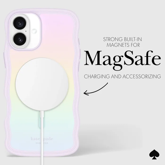 kate spade new york Wavy Opal Iridescent MagSafe - iPhone 16 Plus - Image 5