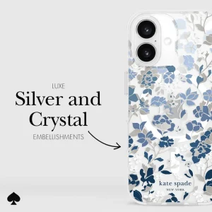 Alternative view of kate spade new york Flowerbed Blue MagSafe - iPhone 16