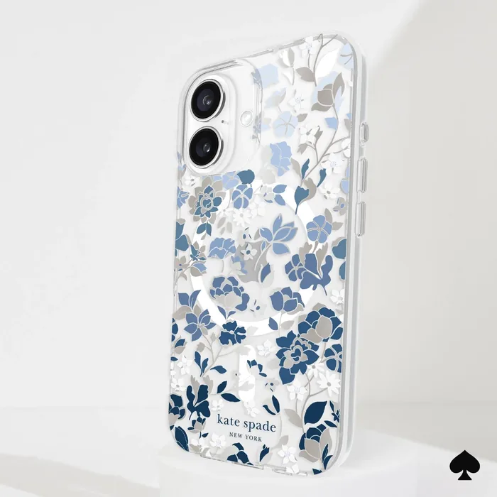 kate spade new york Flowerbed Blue MagSafe - iPhone 16 - Image 6