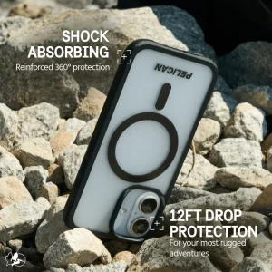Alternative view of Pelican Ranger Frosted Clear MagSafe - iPhone 16 Plus