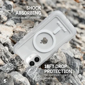 Alternative view of Pelican Voyager Clear MagSafe - iPhone 16 Plus