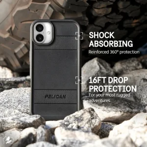 Alternative view of Pelican Protector Black MagSafe - iPhone 16