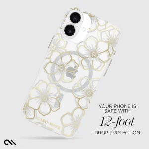 Alternative view of Floral Gems MagSafe - iPhone 16 Plus