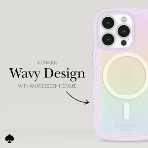 Alternative view of kate spade new york Wavy Opal Iridescent MagSafe - iPhone 15 Pro