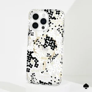 Alternative view of kate spade new york Multi Floral Black and White MagSafe - iPhone 14 Pro Max