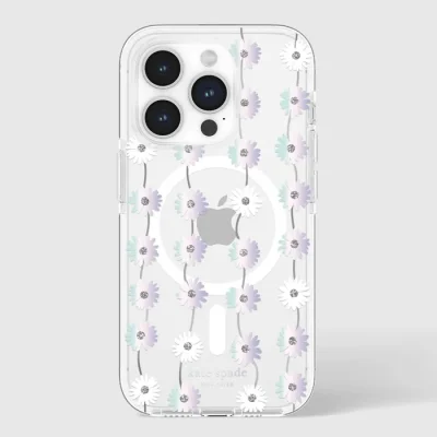 kate spade new york Tough Daisy Chain Iridescent MagSafe - iPhone 15 Pro