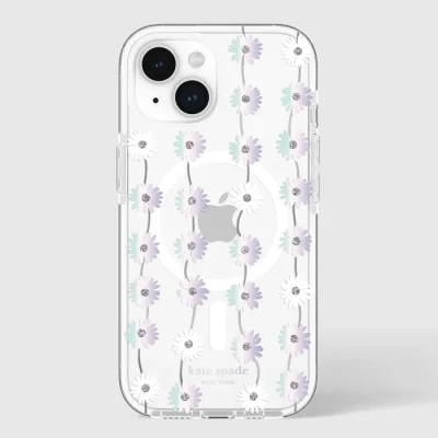kate spade new york Tough Daisy Chain Iridescent MagSafe - iPhone 15 Plus