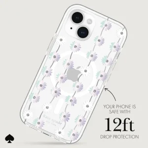 Alternative view of kate spade new york Tough Daisy Chain Iridescent MagSafe - iPhone 15 Plus