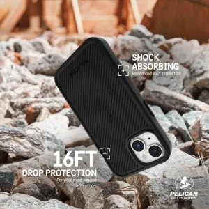 Alternative view of Pelican Protector Carbon MagSafe - iPhone 15 Plus