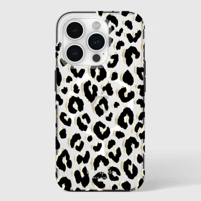 kate spade new york City Leopard MagSafe - iPhone 15 Pro
