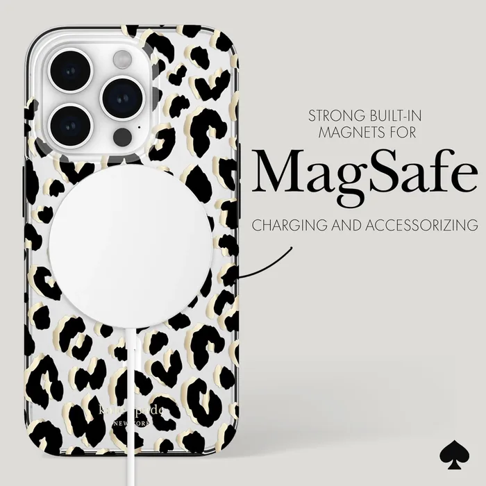 kate spade new york City Leopard MagSafe - iPhone 15 Pro - Image 2