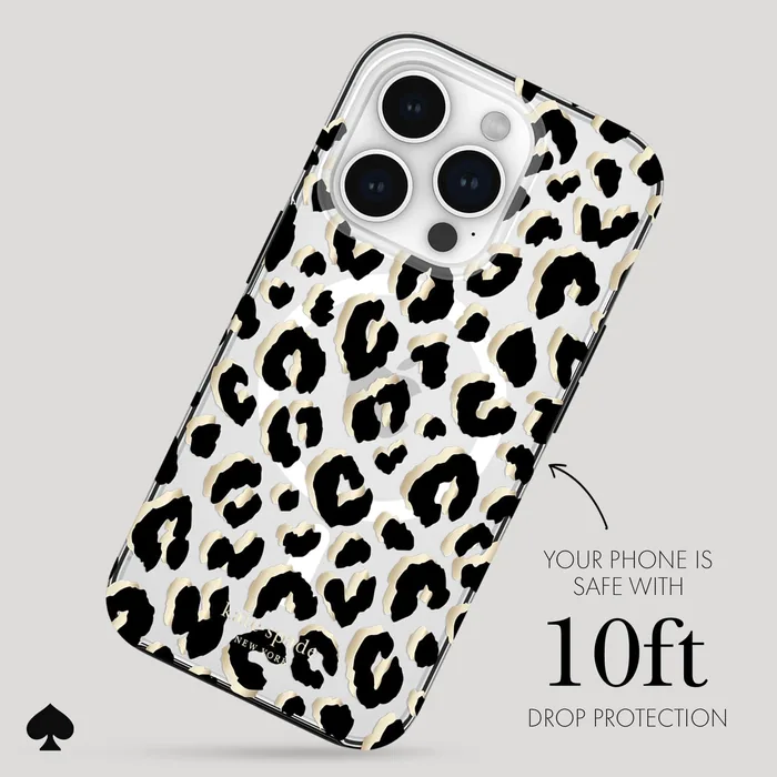 kate spade new york City Leopard MagSafe - iPhone 15 Pro - Image 5