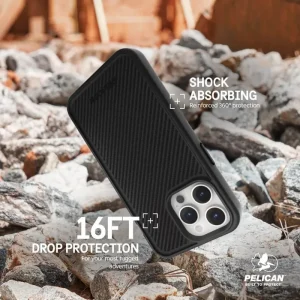 Alternative view of Pelican Protector Carbon MagSafe - iPhone 15 Pro