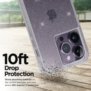 Alternative view of Sheer Crystal - iPhone 14 Pro