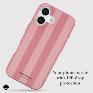 Alternative view of kate spade new york Stripe Rose Coral MagSafe - iPhone 17