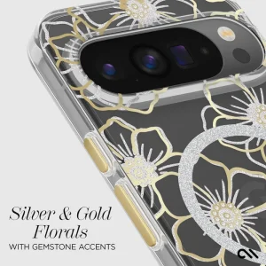 Alternative view of Floral Gems with Magnet - Pixel 10 Pro XL