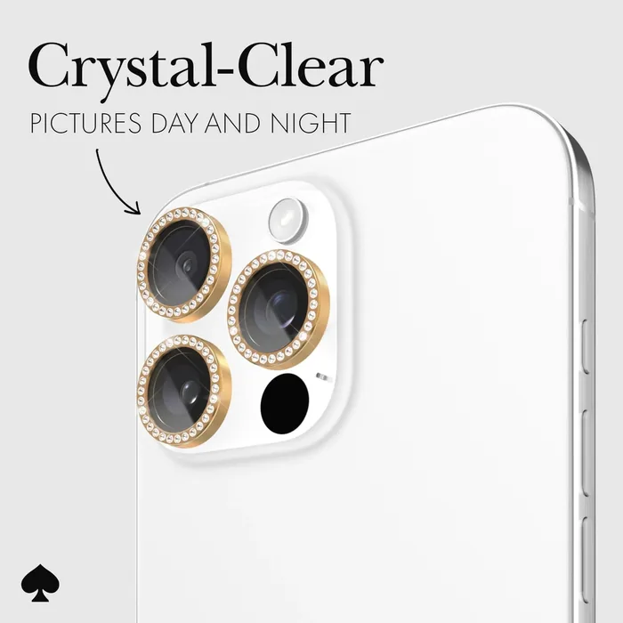 kate spade new york Camera Lens Protector Set in Stone - iPhone 16 Pro / 16 Pro Max - Image 6