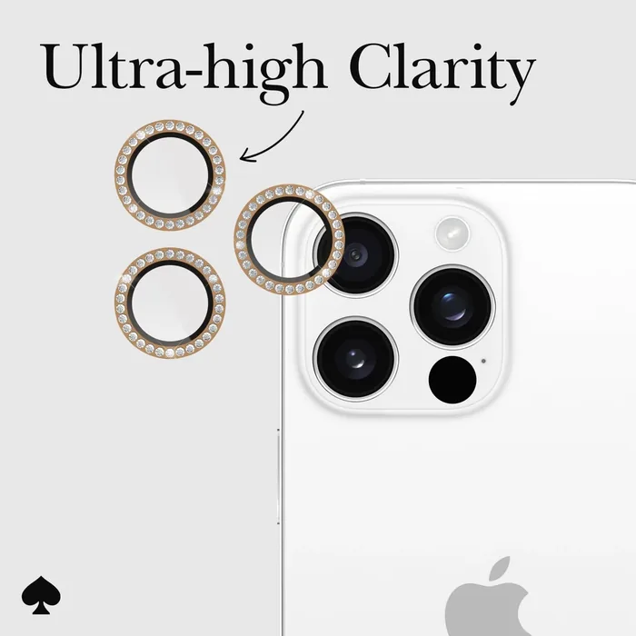 kate spade new york Camera Lens Protector Set in Stone - iPhone 16 Pro / 16 Pro Max - Image 7