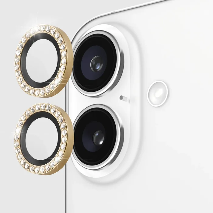 kate spade new york Camera Lens Protector Set in Stone - iPhone 16 / 16 Plus