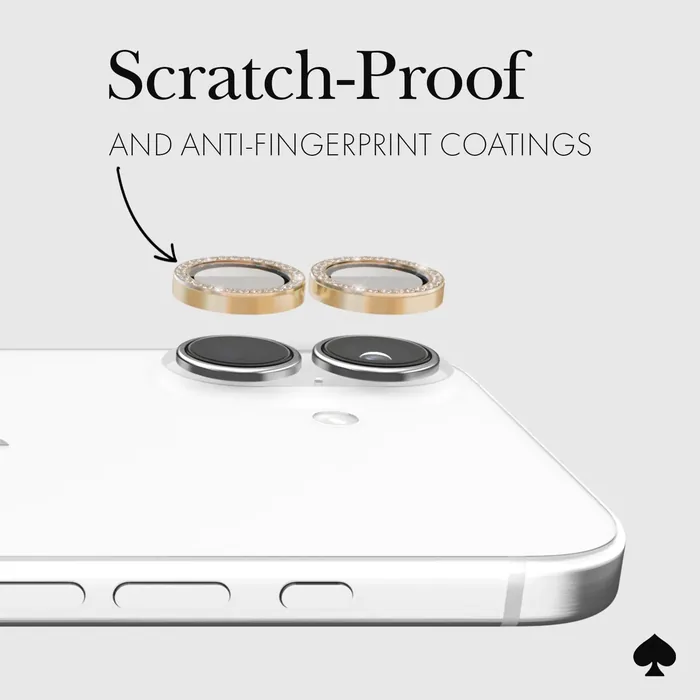 kate spade new york Camera Lens Protector Set in Stone - iPhone 16 / 16 Plus - Image 5