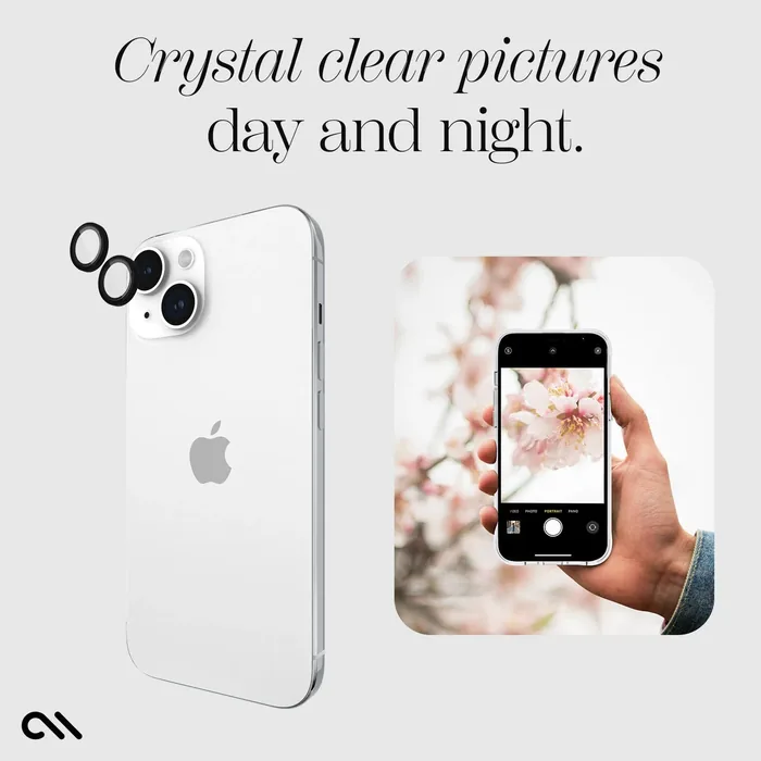 Camera Lens Protector Black - iPhone 15 / 15 Plus - Image 4