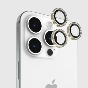 kate spade new york Camera Lens Protector Set in Stone Gold - iPhone 14 Pro / Pro Max